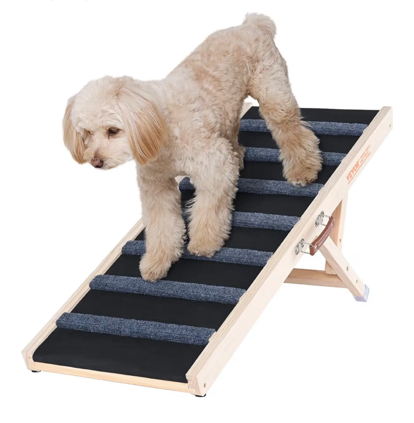 Vevor Dog Ramp - Pine Wood image indicator(3)
