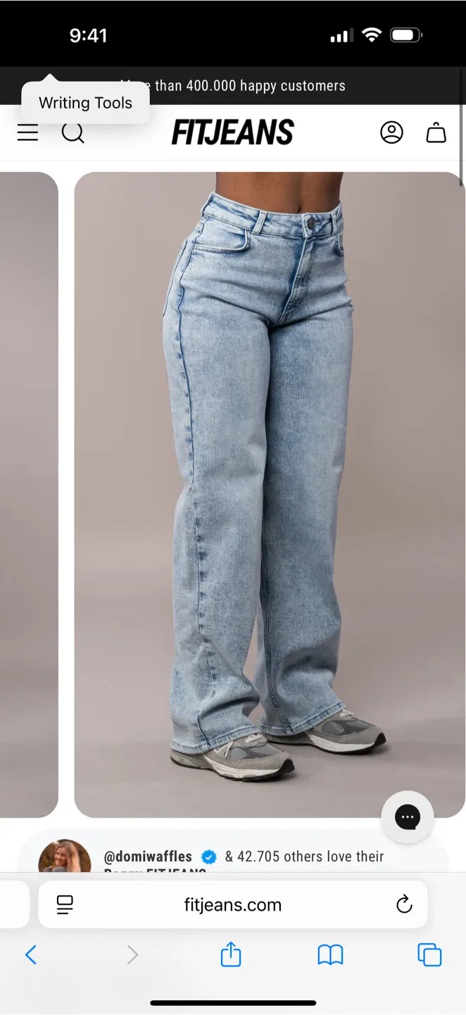 FITJEANS 80s Blue Baggy Jeans