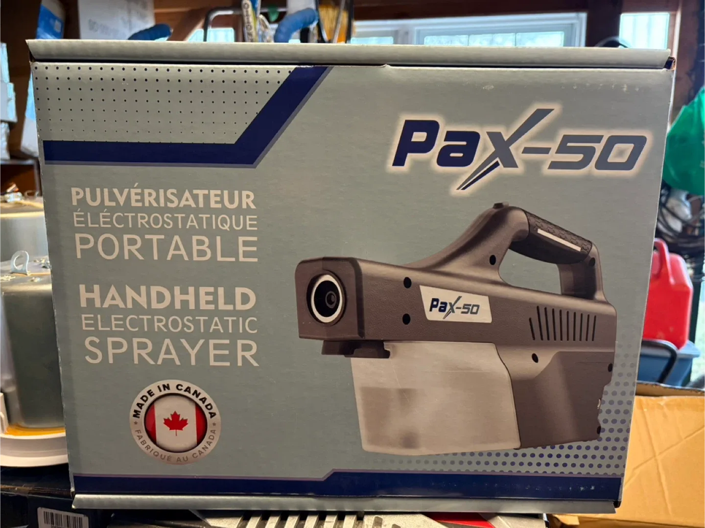 Pax-50 Handheld Electrostatic Sprayer - New in Box