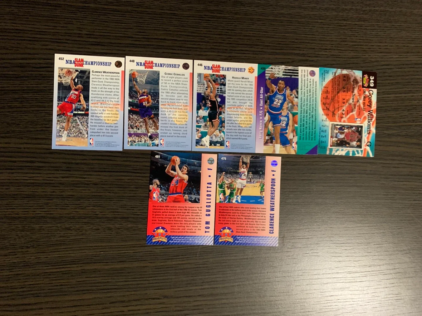 Vintage Upper Deck Basketball Cards Lot image indicator(2)