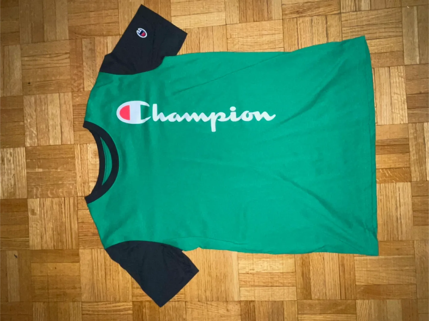 Champion Green & Black T-Shirt