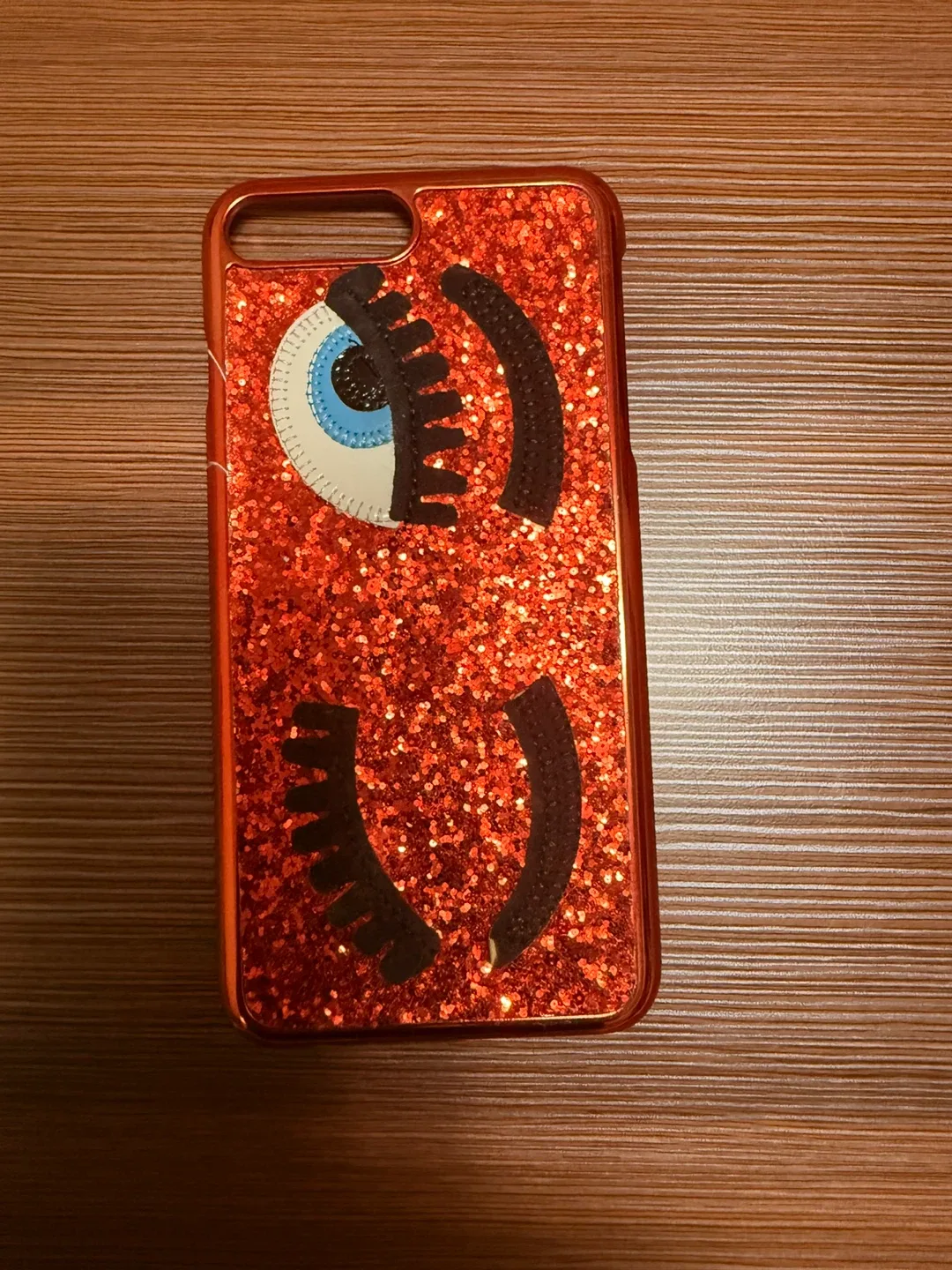 iPhone 7/8 Plus Red Glitter Phone Case