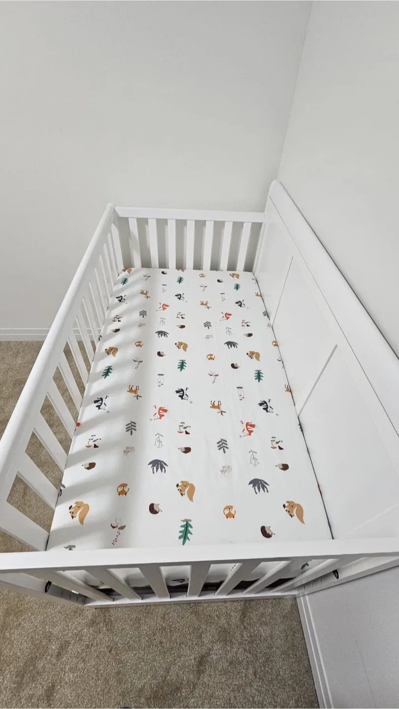 Convertible Crib with Storage - White image indicator(3)