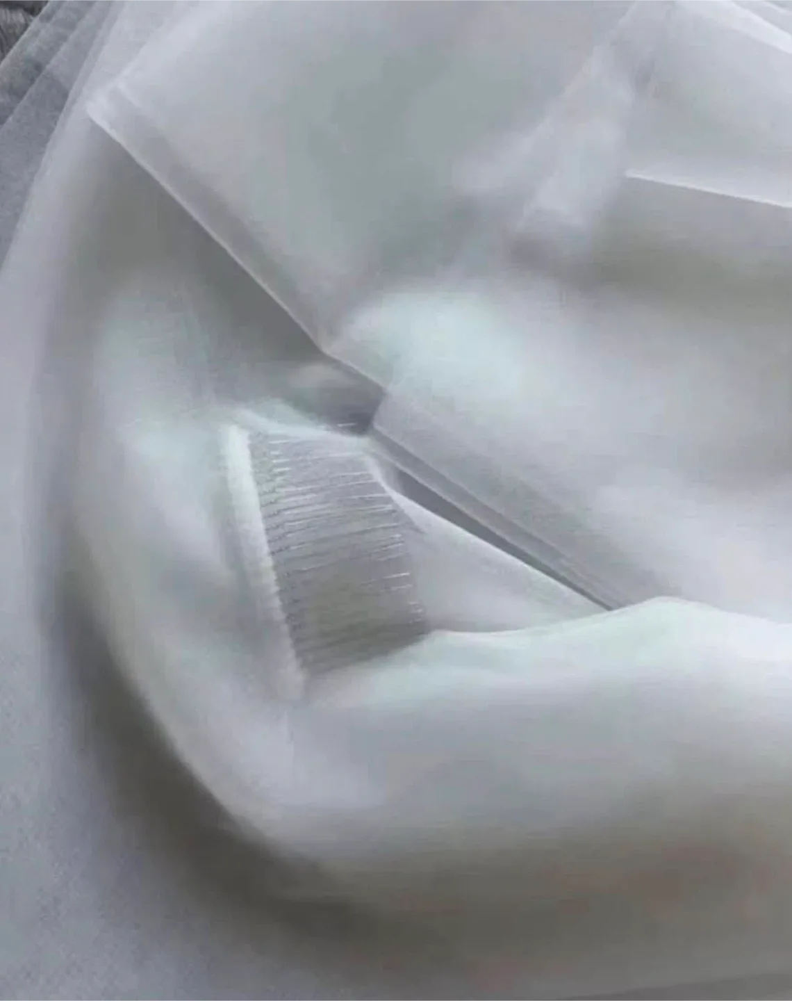 Wedding Veil - soft White or ivory image indicator(3)