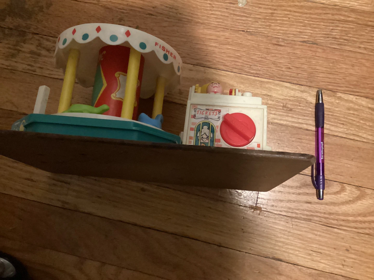 Retro Fisher-Price Vintage Toy - windup