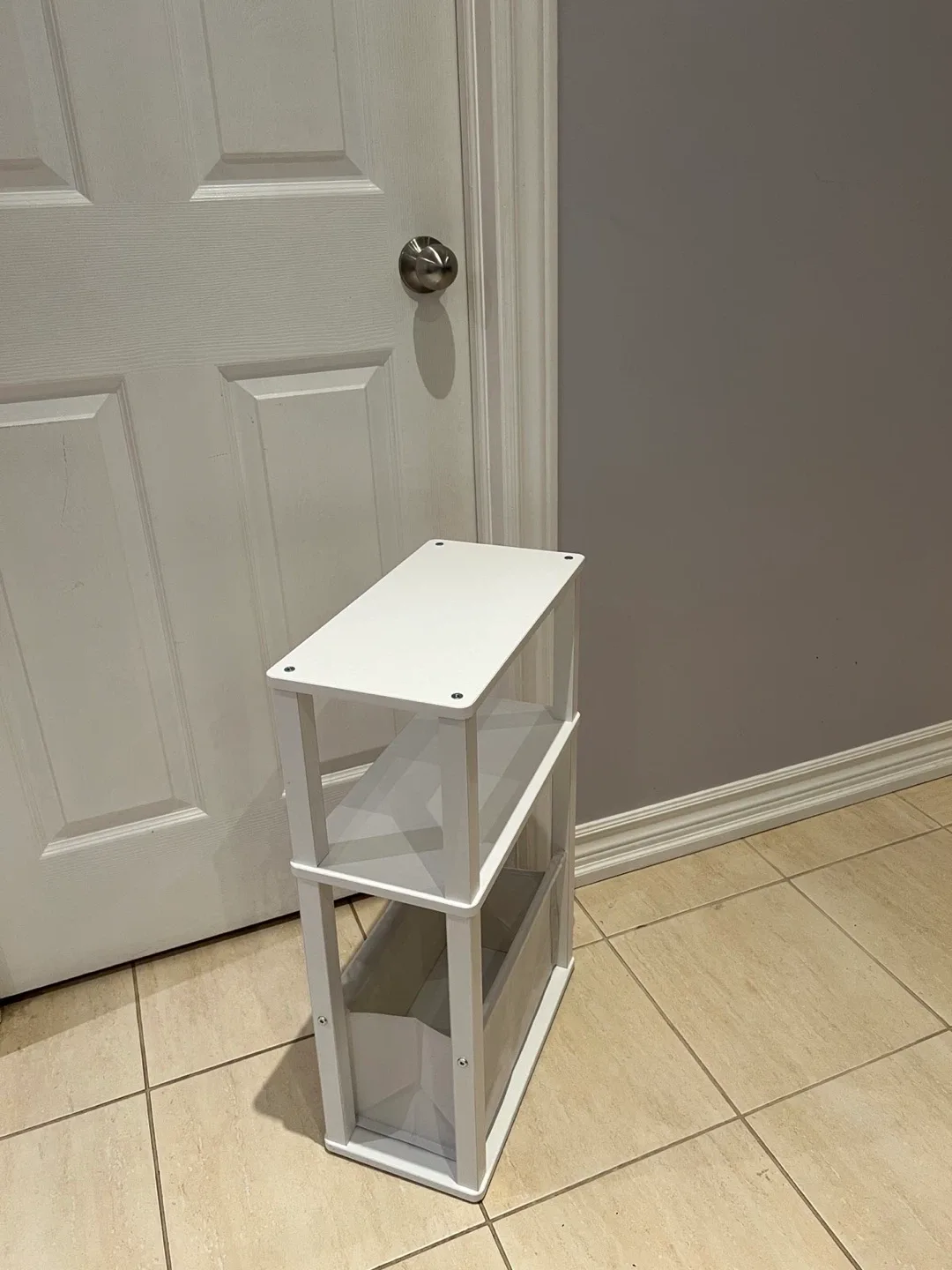 White 3-Tier Storage Shelf image indicator(2)