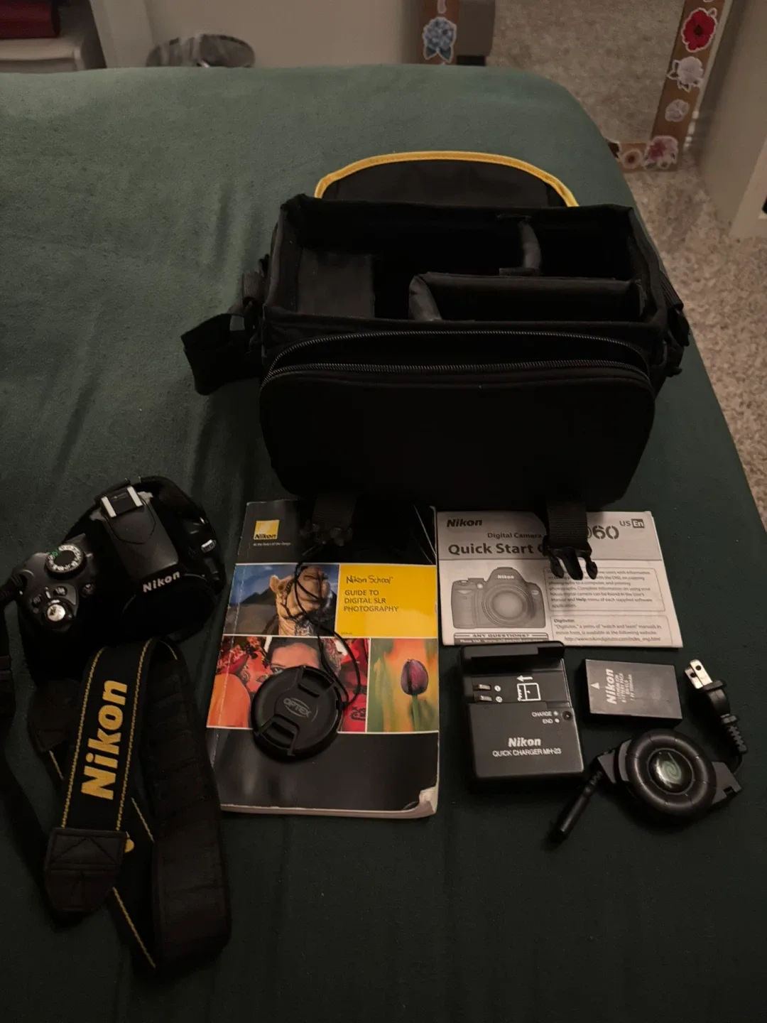 Nikon D60 Digital Camera with Accessories