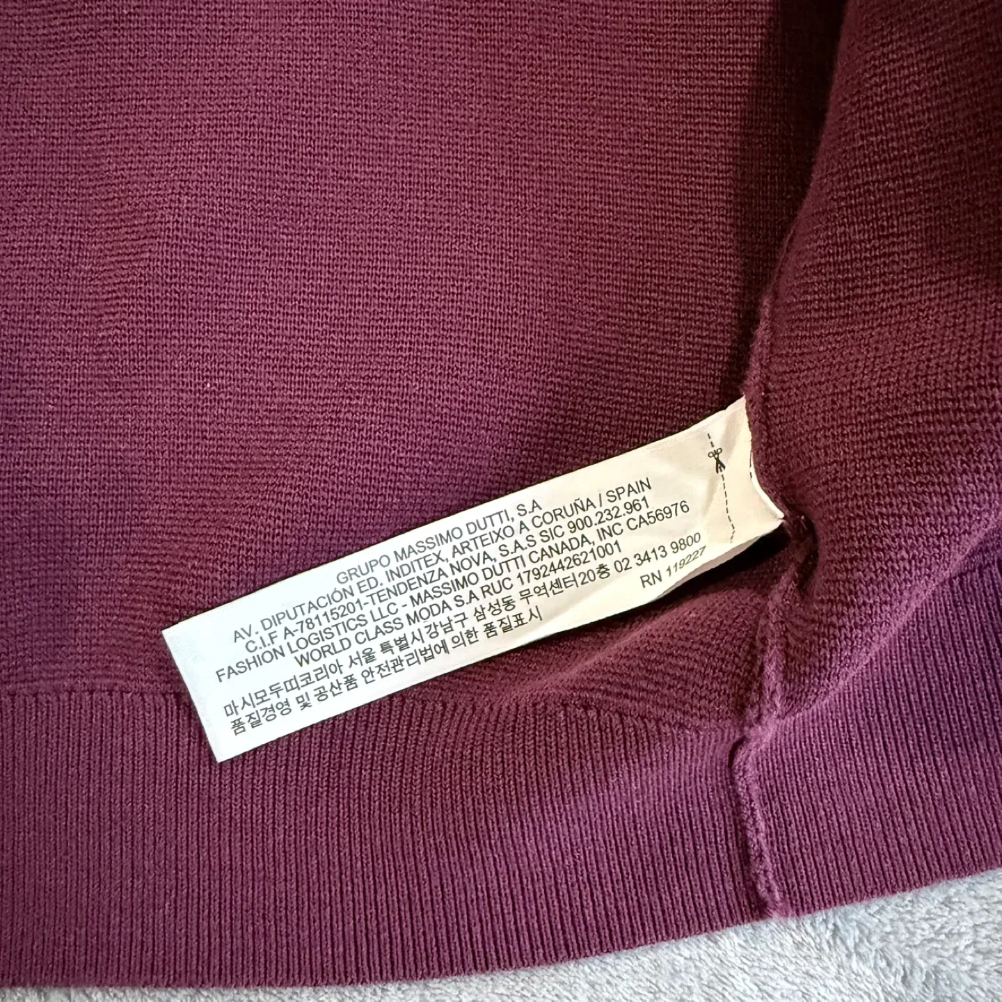 Massimo Dutti Zip-Up Sweater image indicator(4)