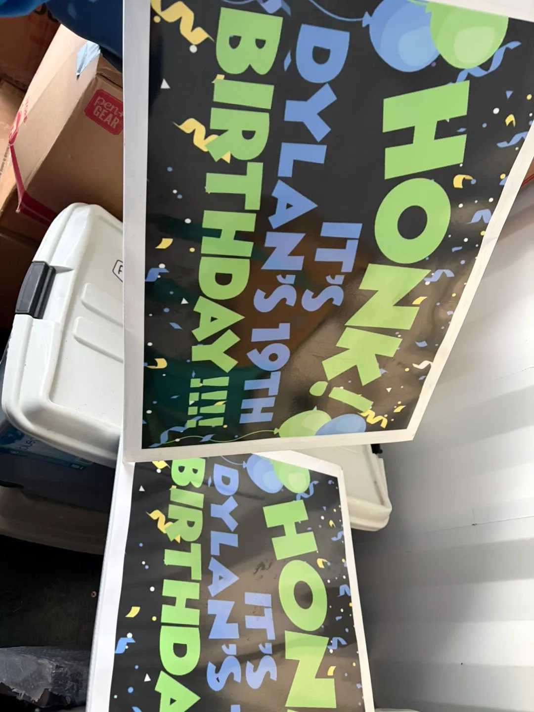 Honk! It's Dylan's 19th Birthday Sign image indicator(2)