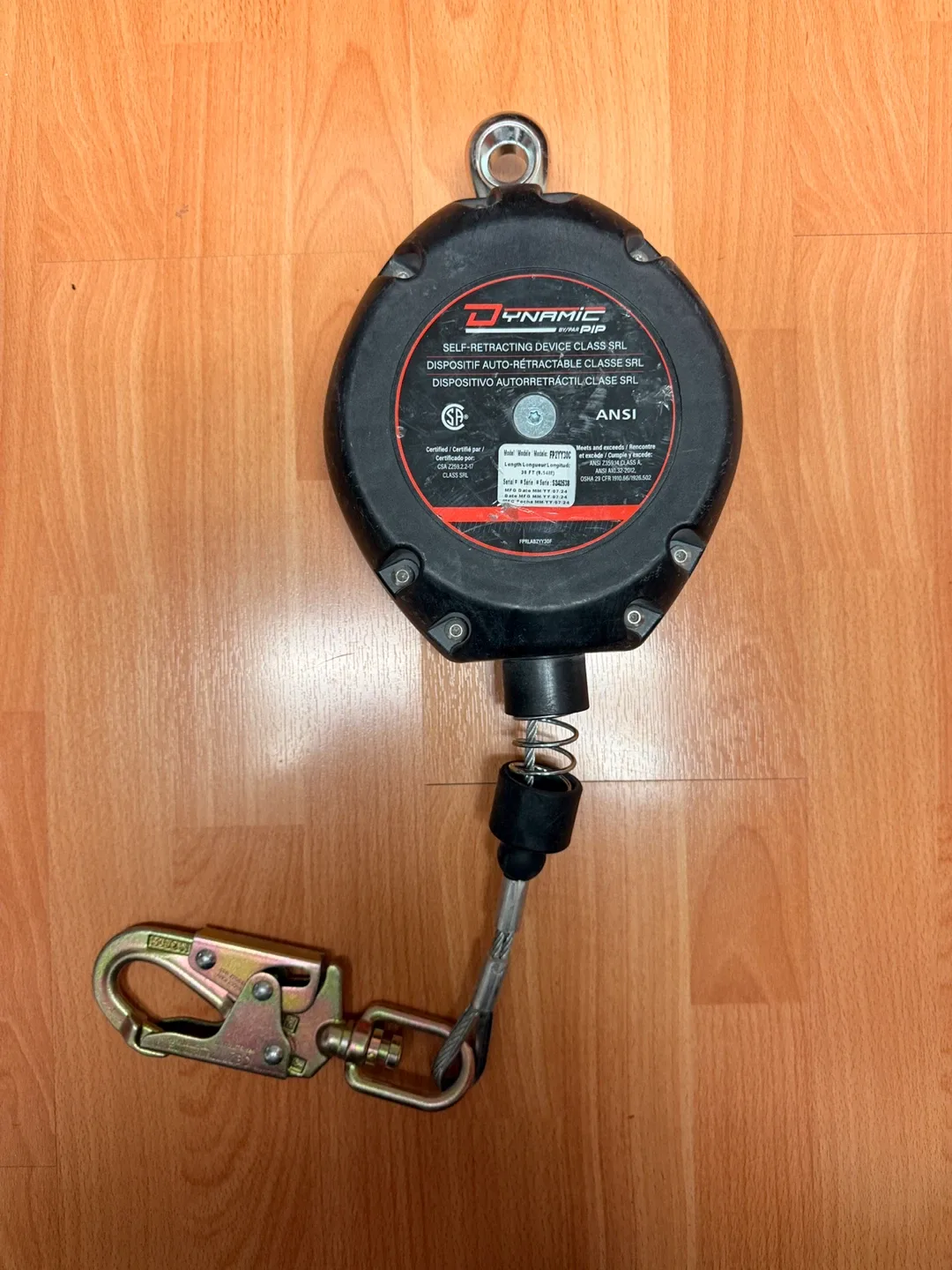 Dynamic Self-Retracting Device Class SRL