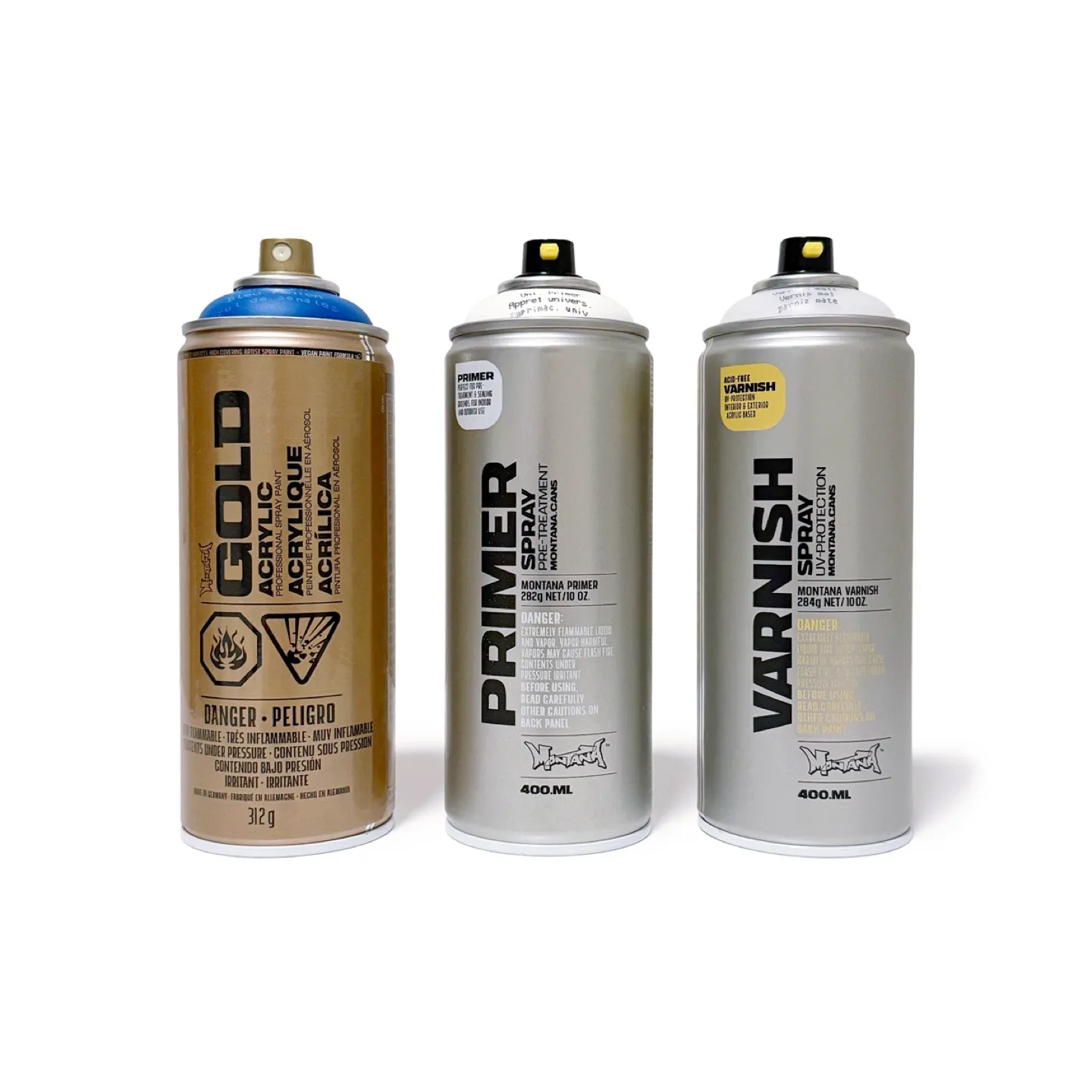 MONTANA GOLD & TECH Spray Cans (3pcs)