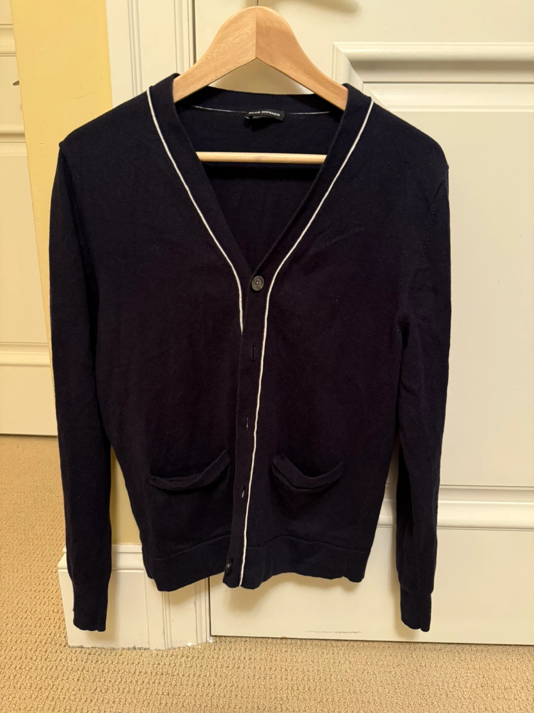 Club Monaco Men’s Cotton Cardigan Small