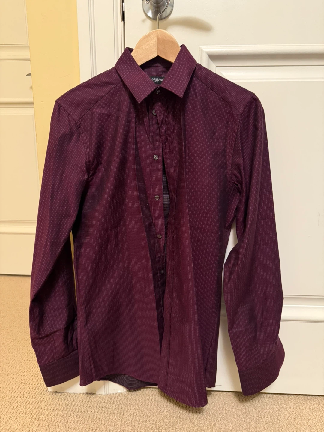 Dolce & Gabbana Men’s Dress Shirt Size 15 / 38