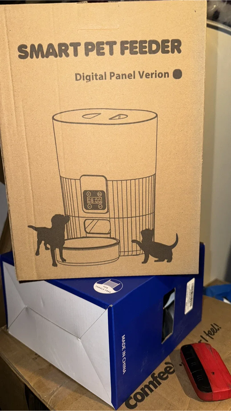 Pet  water fountain & feeder both &50