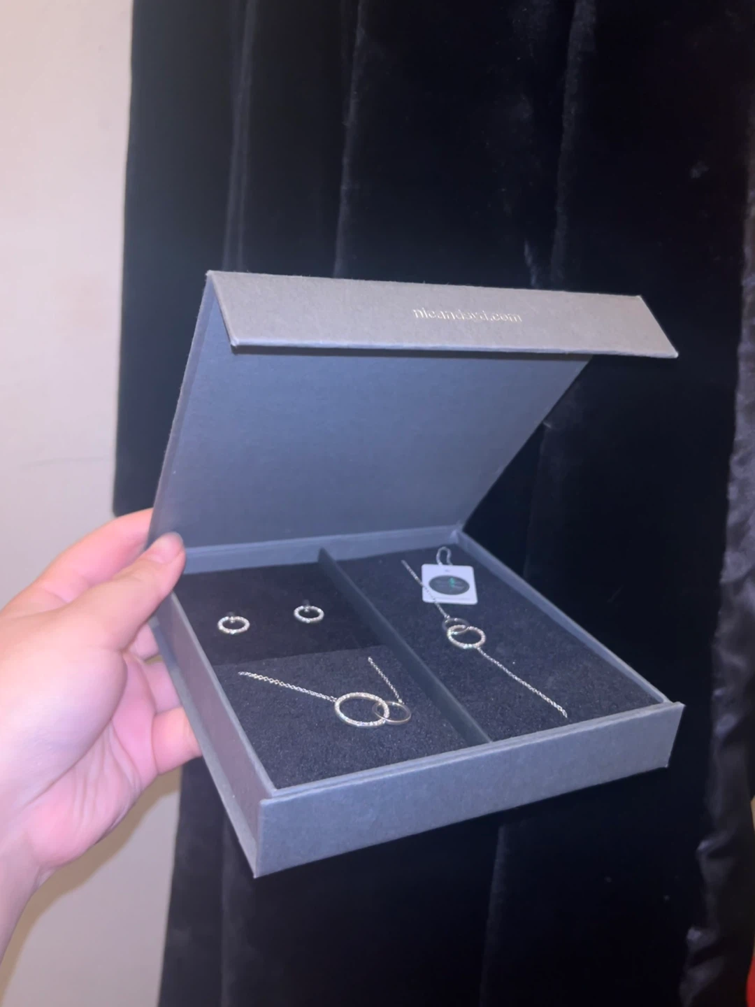 New Swarovski Crystal Matching Jewelry Set