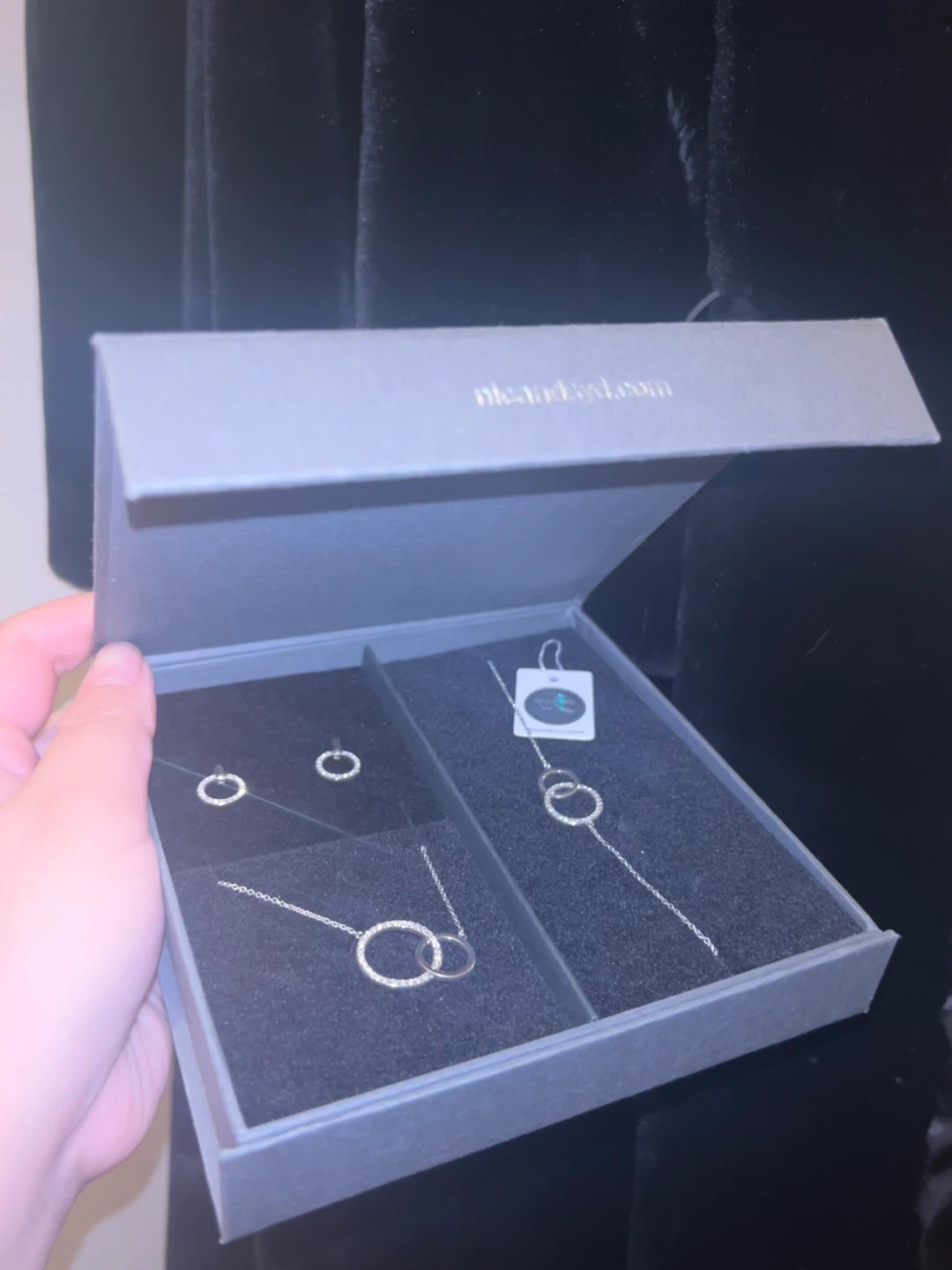 New Swarovski Crystal Matching Jewelry Set - photo 2
