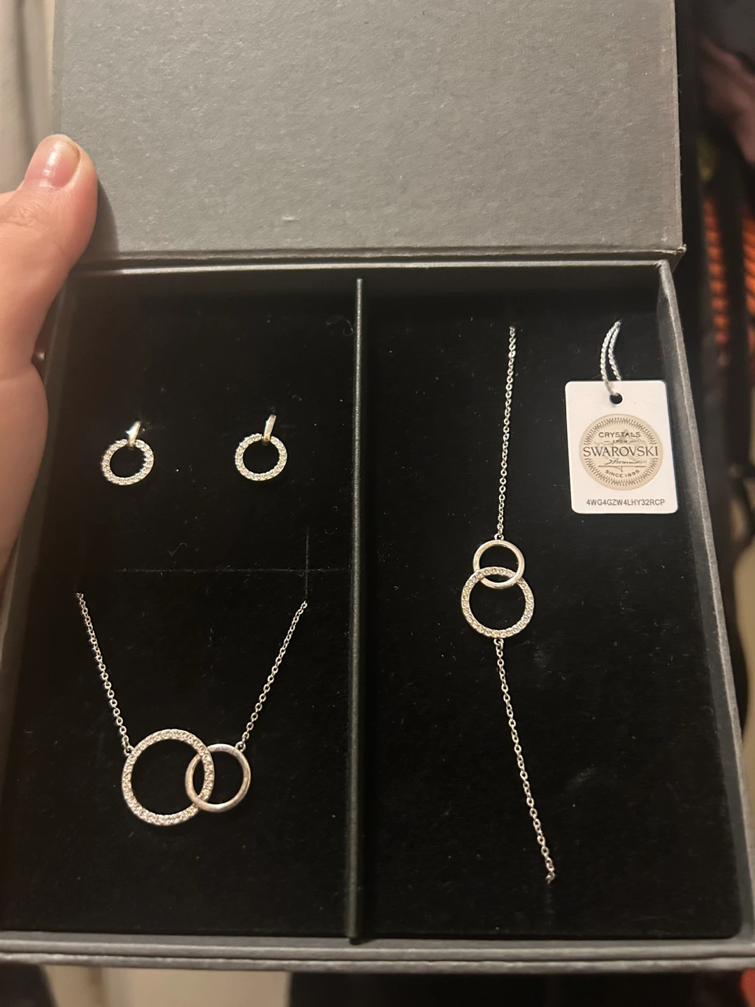 New Swarovski Crystal Matching Jewelry Set - photo 4