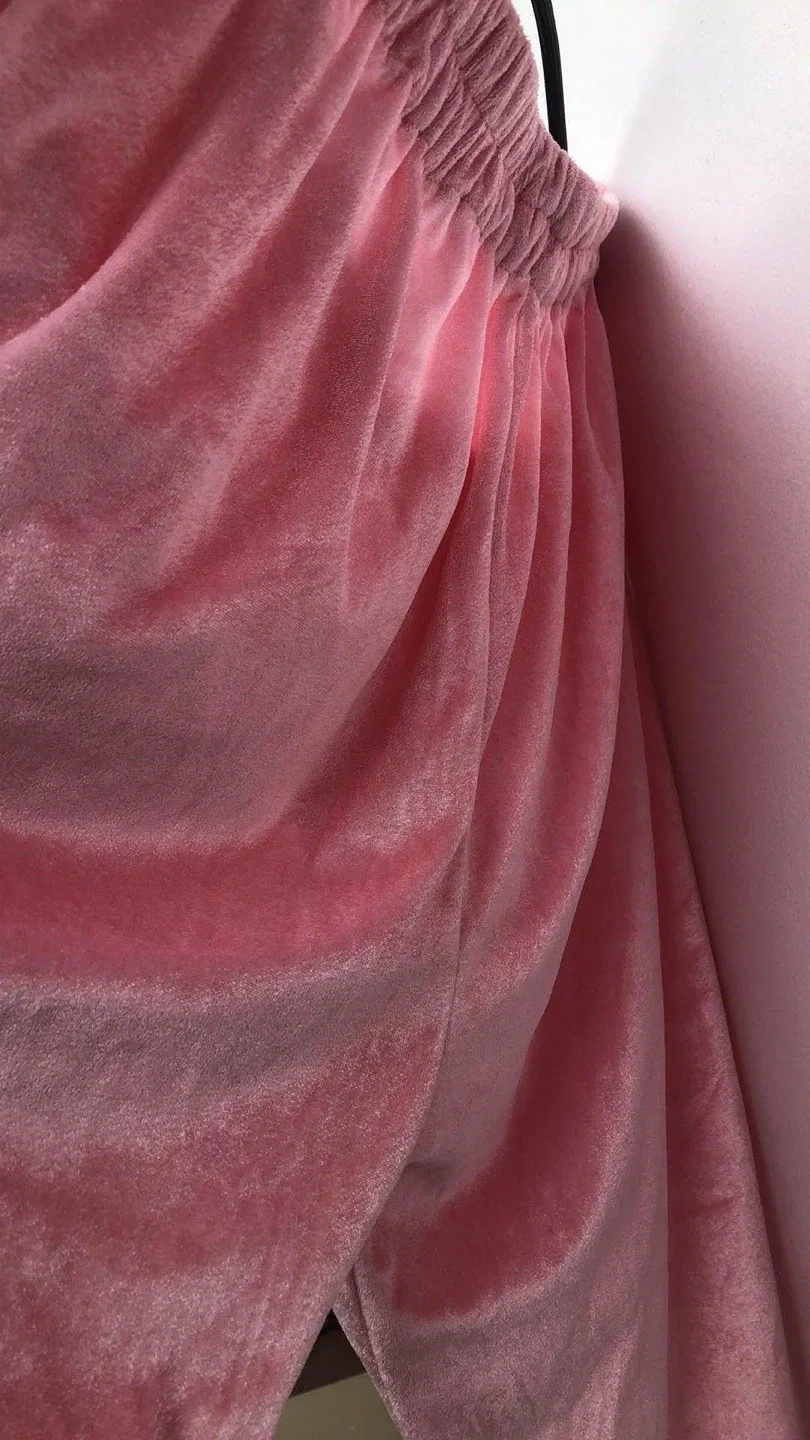 Pink Velvet Lounge Pants image indicator(4)