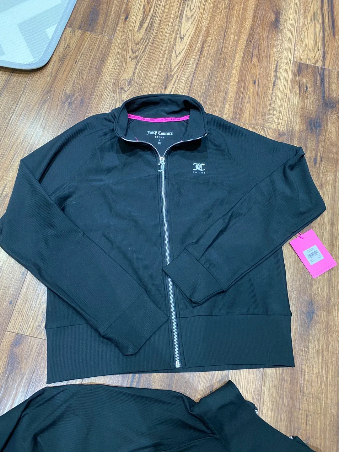 Juicy Couture Sport Black Track Jacket