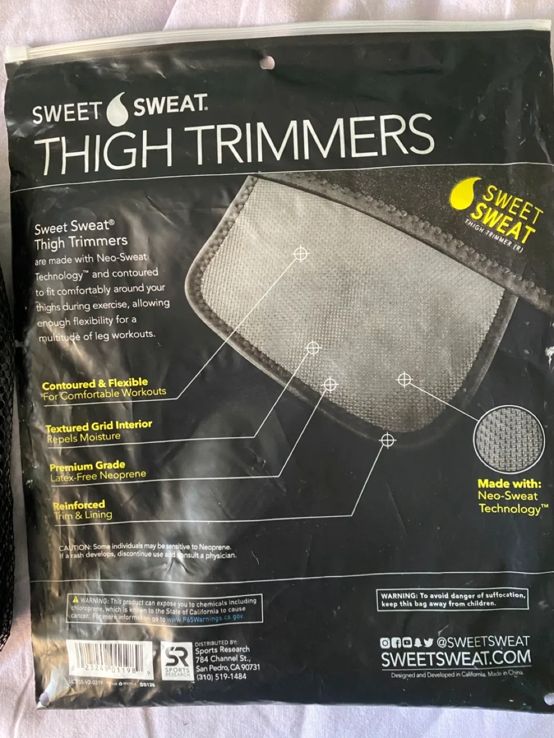 Sweet Sweat Thigh Trimmers - New in Package! image indicator(5)