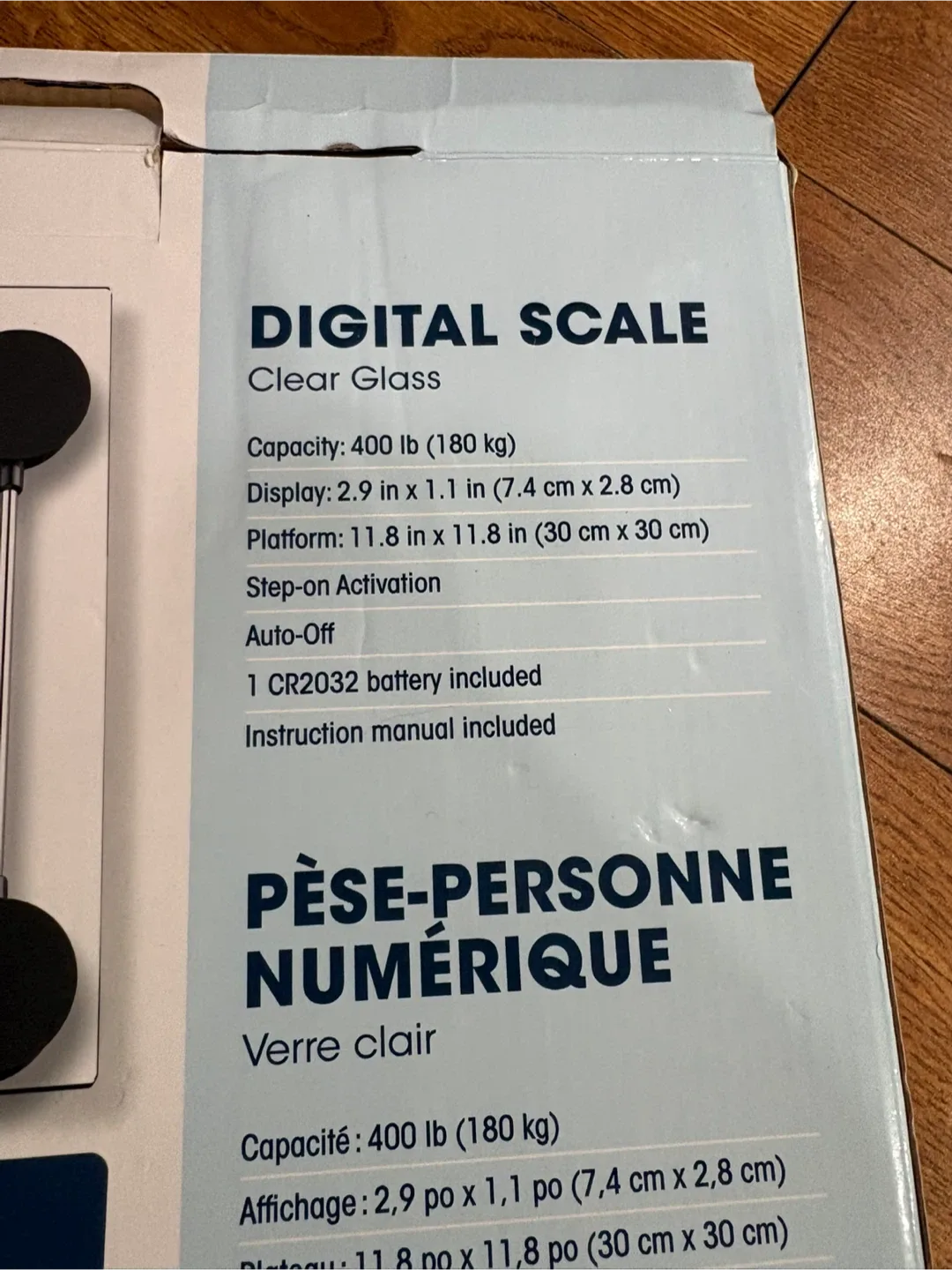 Accuweight Digital Scale - Clear Glass image indicator(4)