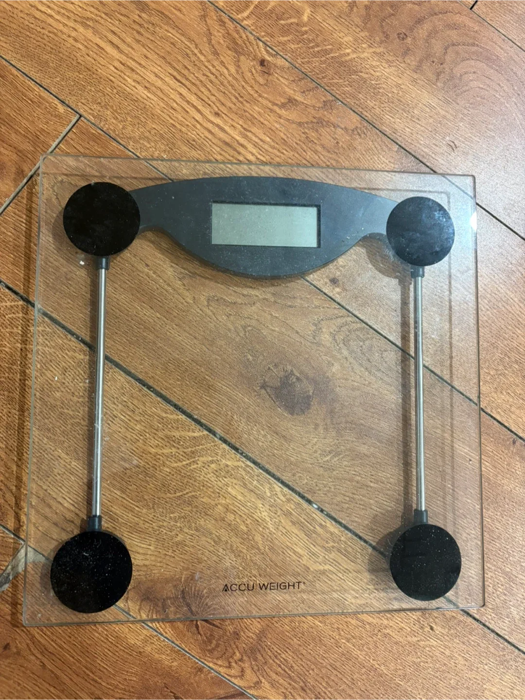 Accuweight Digital Scale - Clear Glass