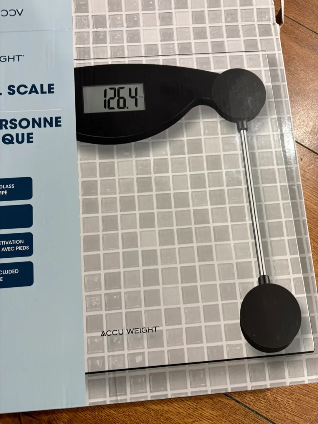 Accuweight Digital Scale - Clear Glass image indicator(7)
