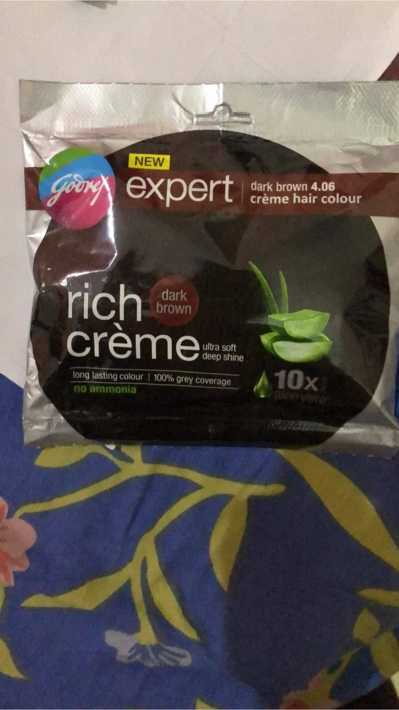 New Godrej Expert Dark Brown Hair Colour