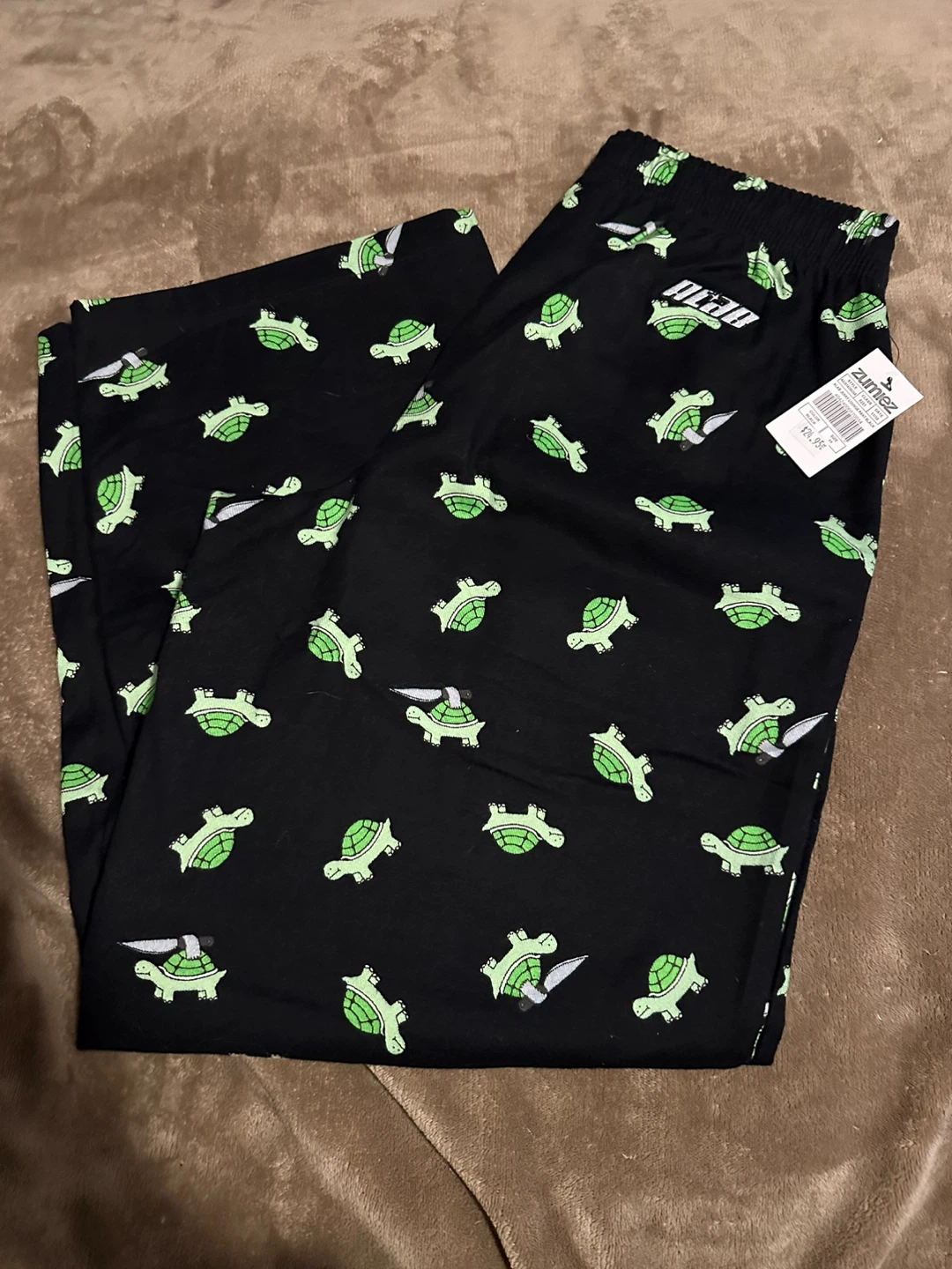 A.Lab Ninja Turtle Pajama Pants - Size XS