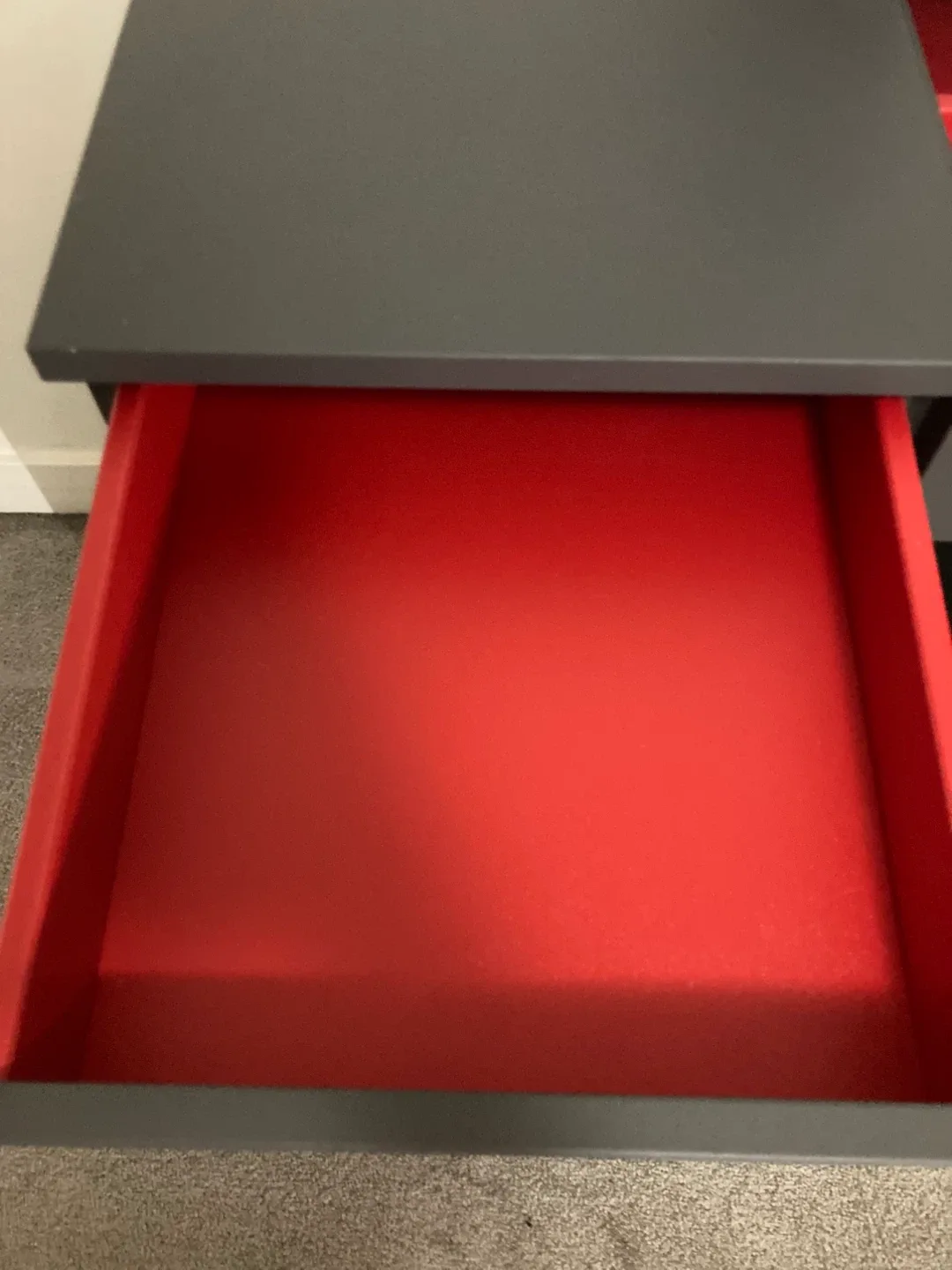 IKEA Brimnes Gray Dressing Table image indicator(3)