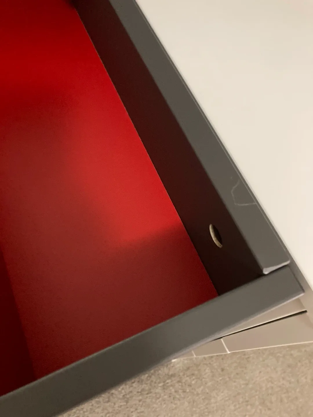 IKEA Brimnes Gray Dressing Table image indicator(8)