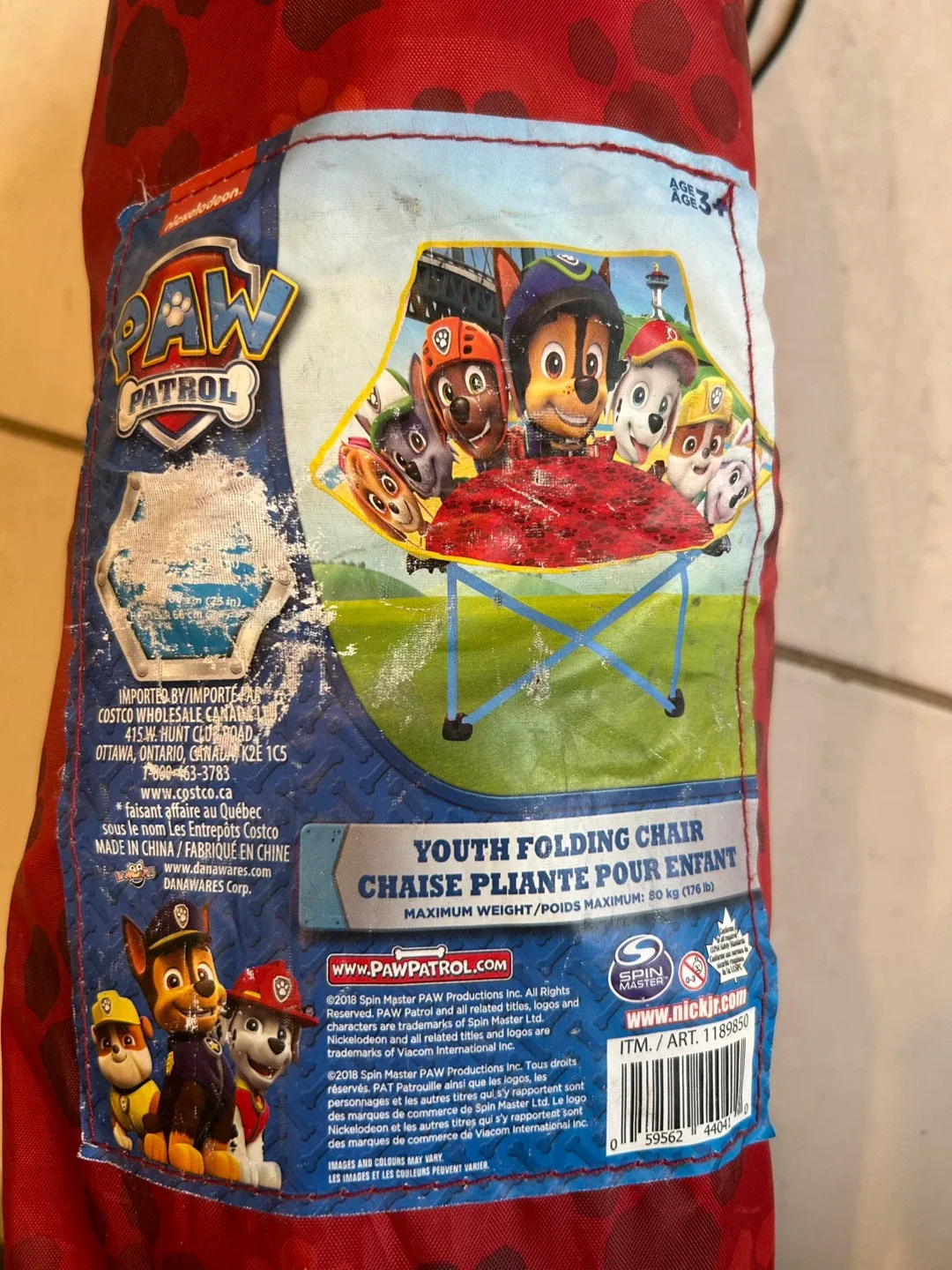 Paw Patrol Kids Camping Chair image indicator(6)