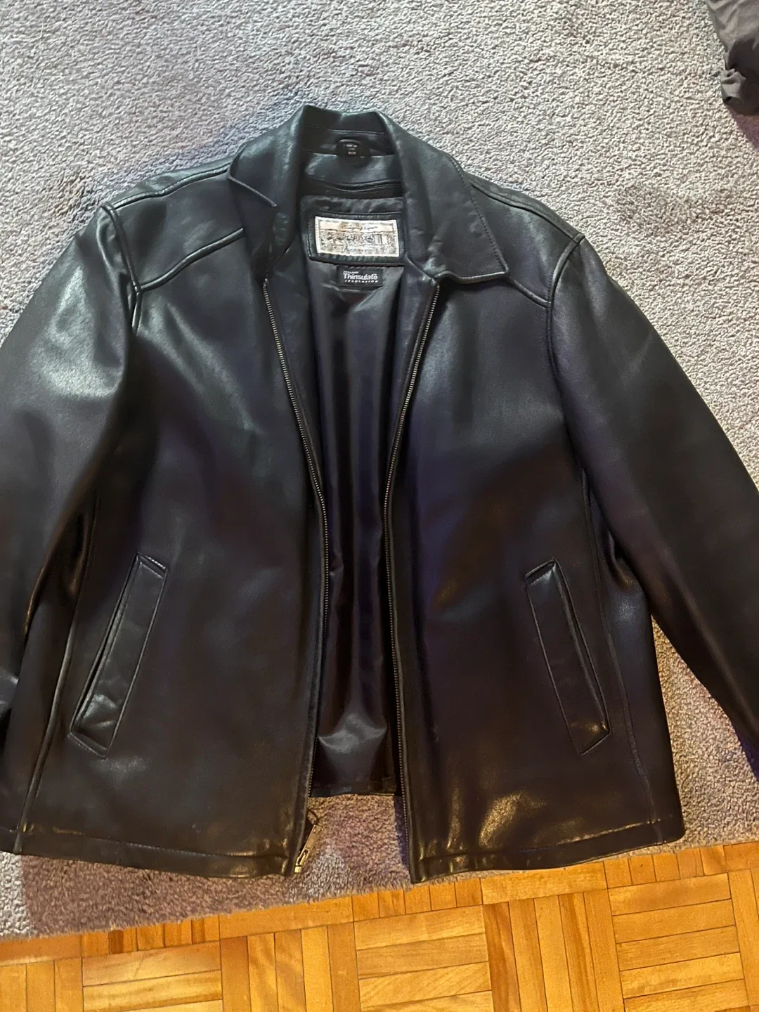 Leather jacket
