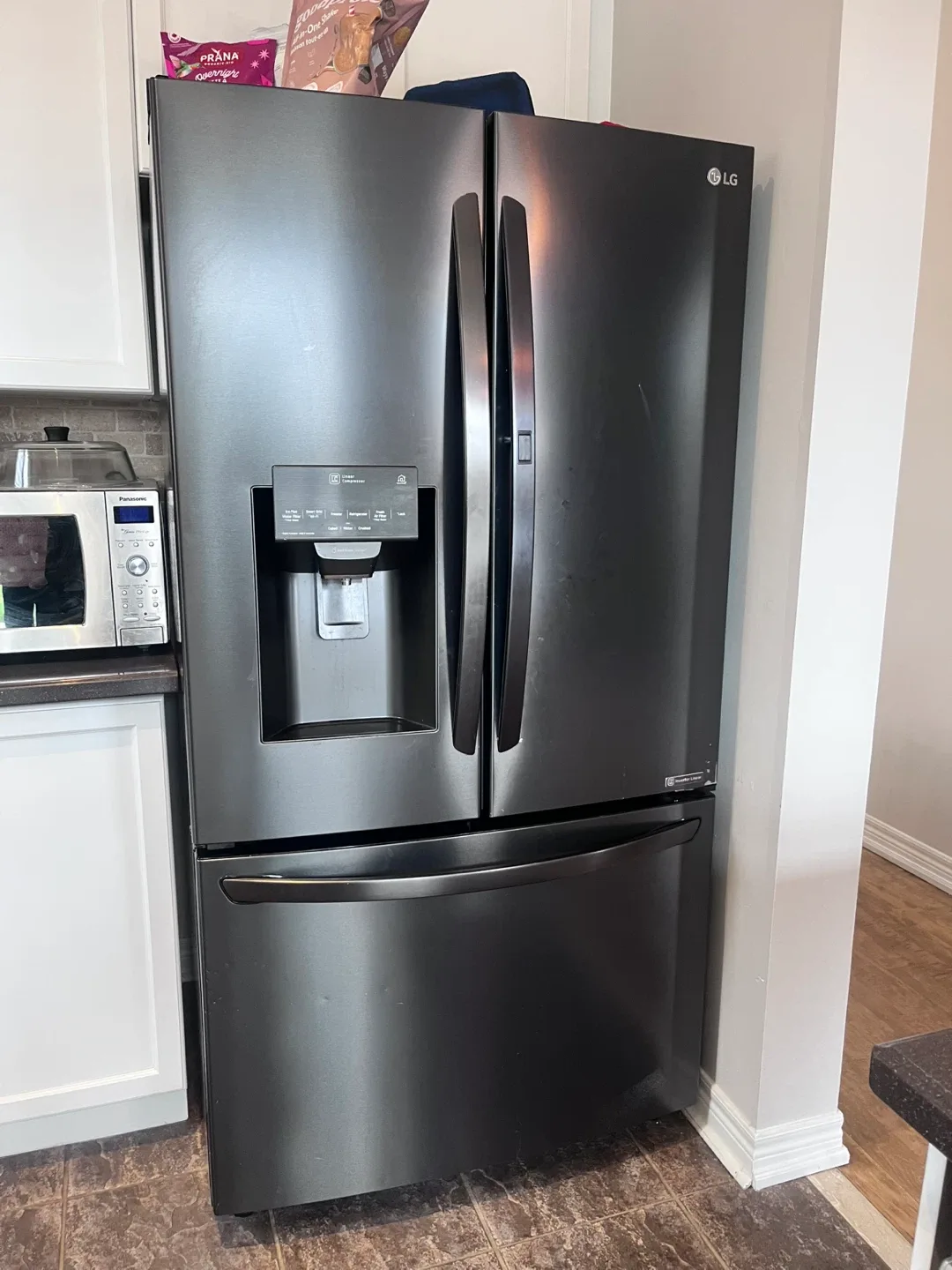 LG Black Stainless Steel Refrigerator