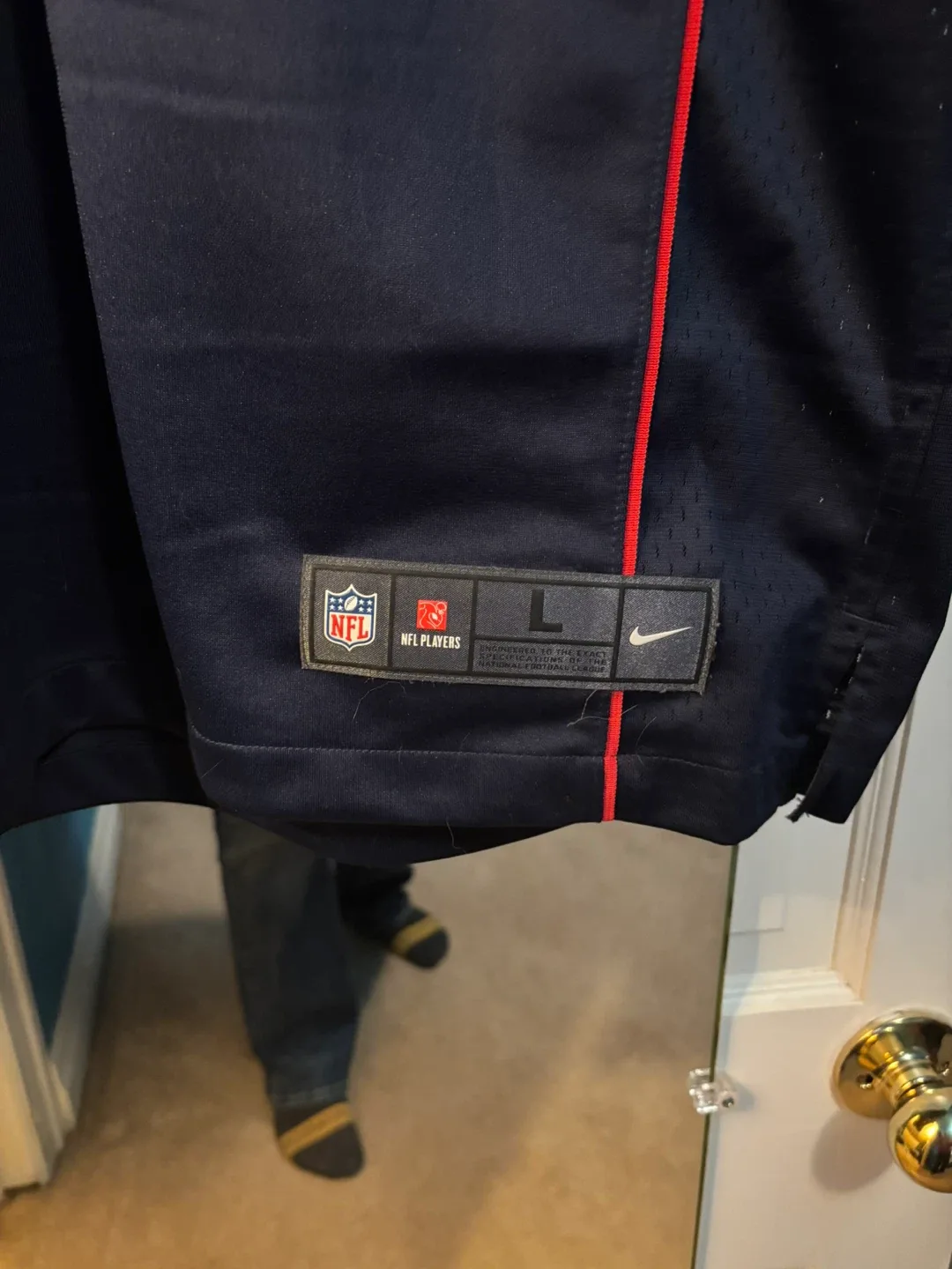 Nike Patriots Brady #12 Jersey - Size L image indicator(3)