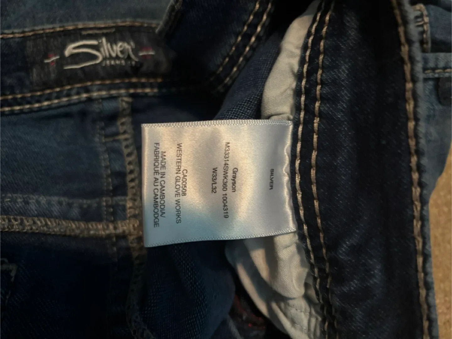 Men’s Silver Jeans. 3 pairs image indicator(9)