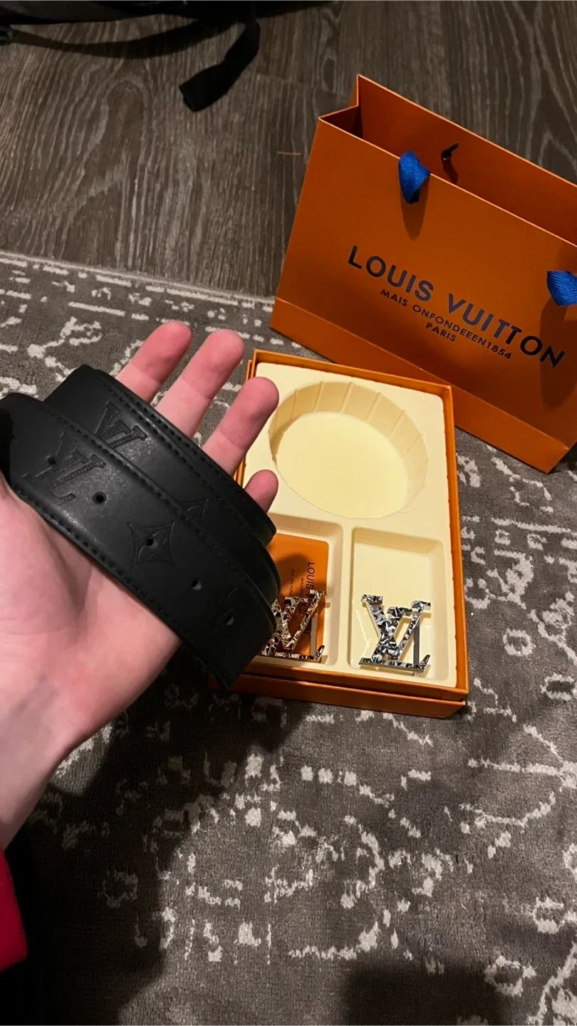 Authentic designer belts