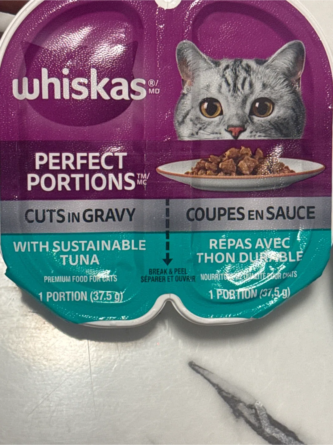Whiskas Perfect Portions Cuts in Gravy Tuna image indicator(2)