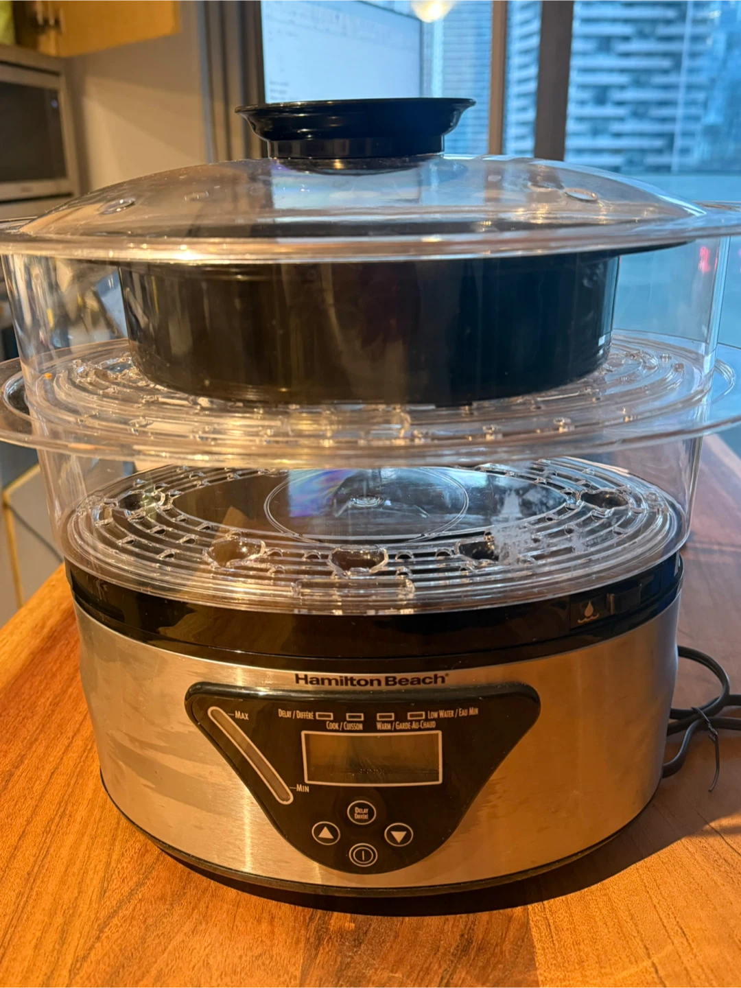 Hamilton Beach 5.5 Quart Digital Food Steamer