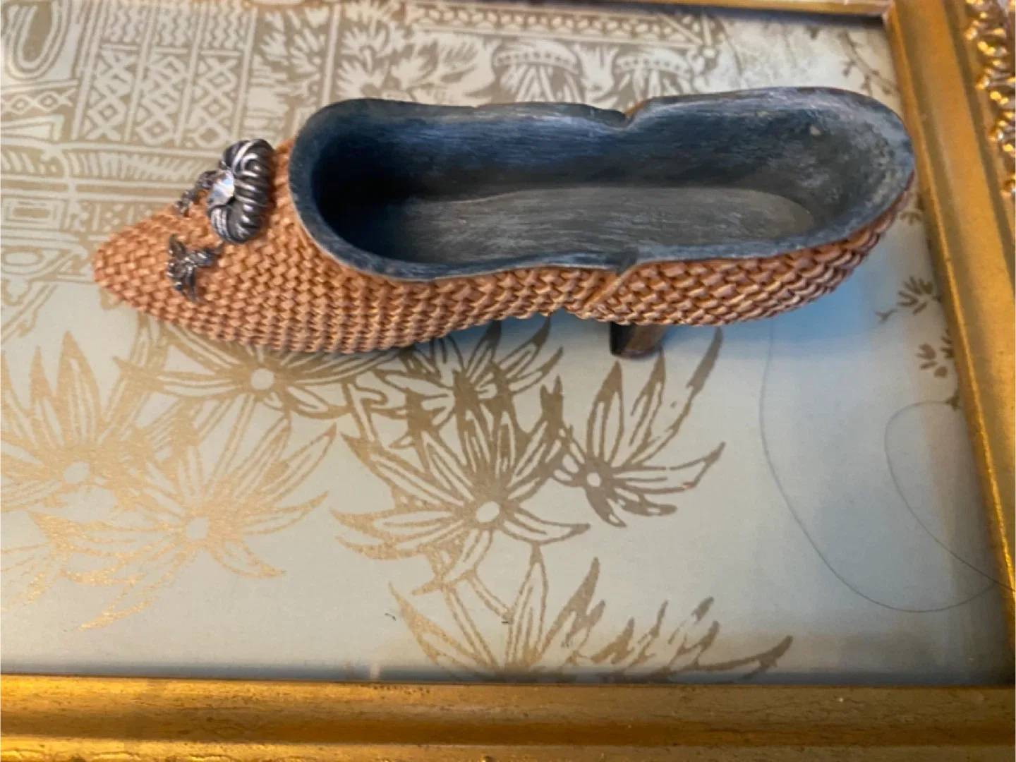 Shoe Trinket Dish. Decor