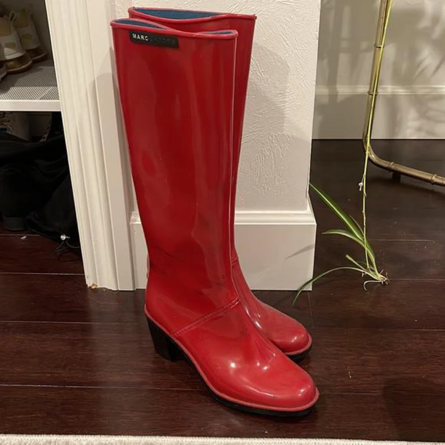 Marc Jacobs Red Rain Boots image indicator(5)