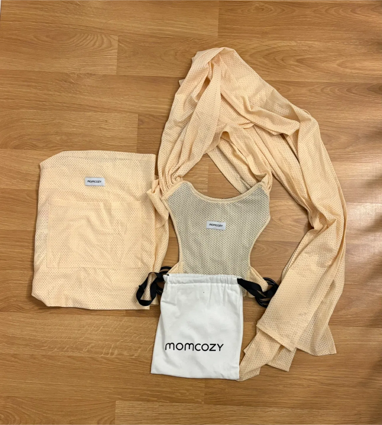 Momcozy Baby Wrap Carrier - Beige