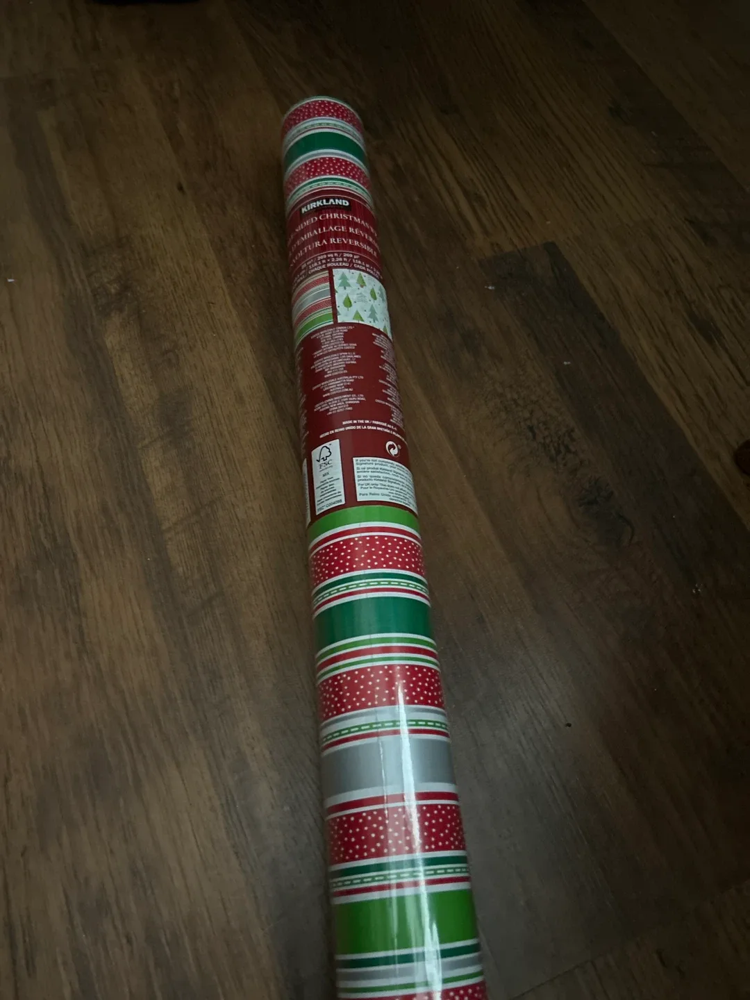 Kirkland Signature Double-Sided Christmas Wrap