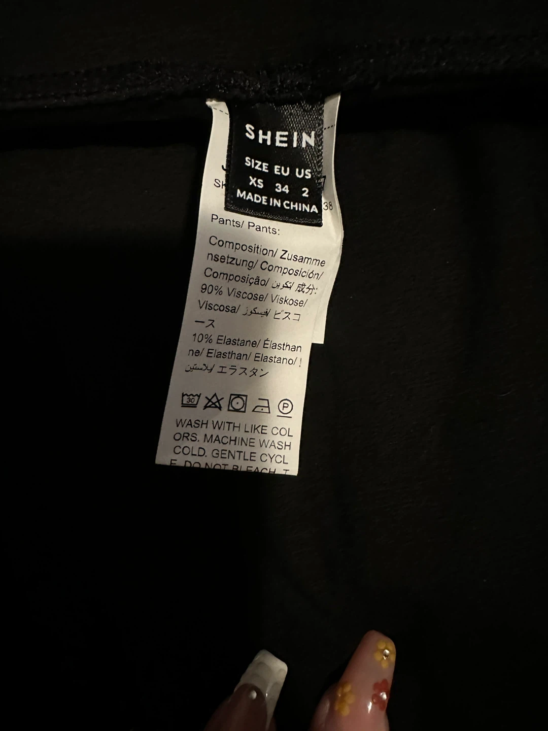 Shein XS Leggings - Black & Grey - photo 2