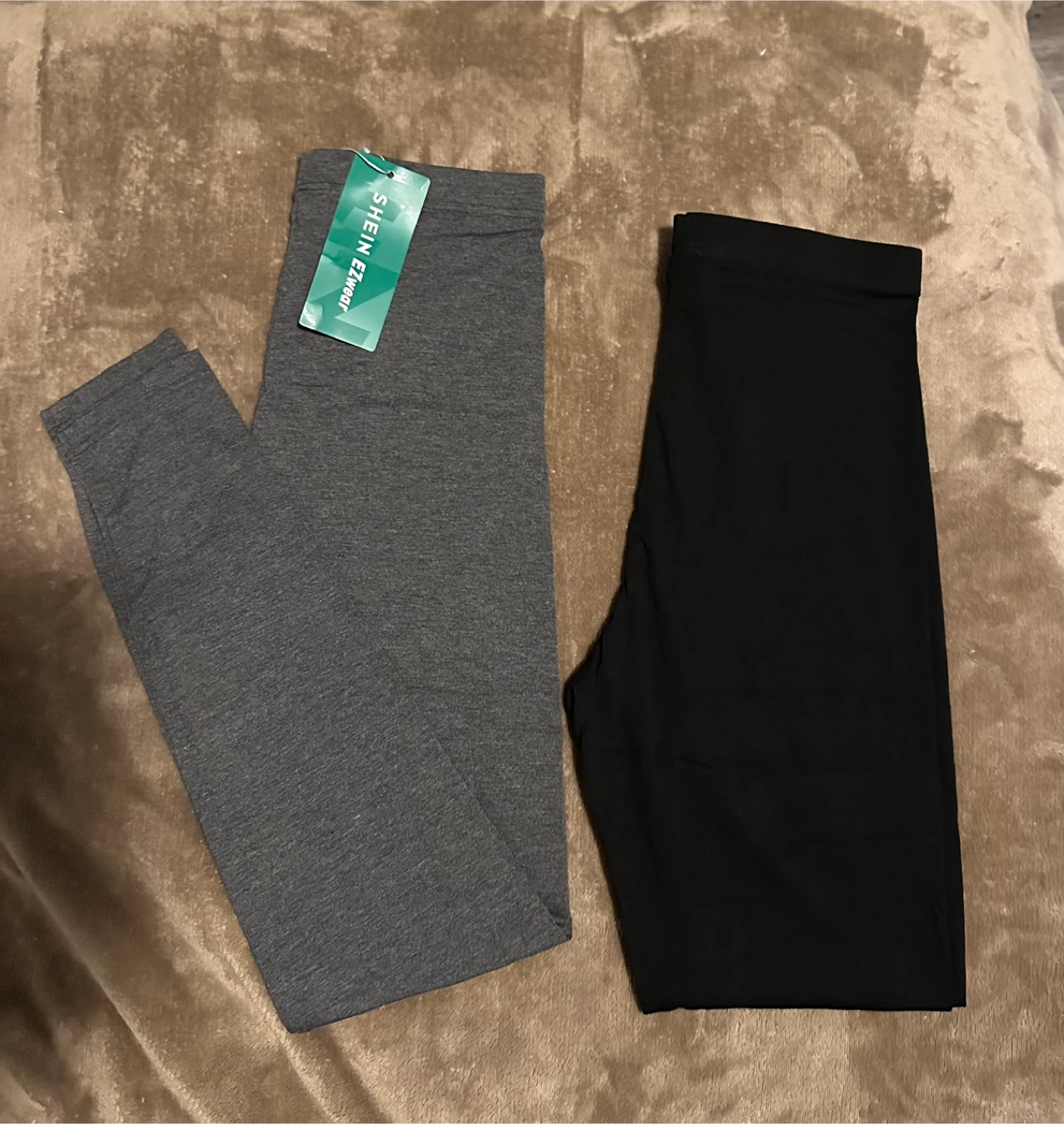 Shein XS Leggings - Black & Grey