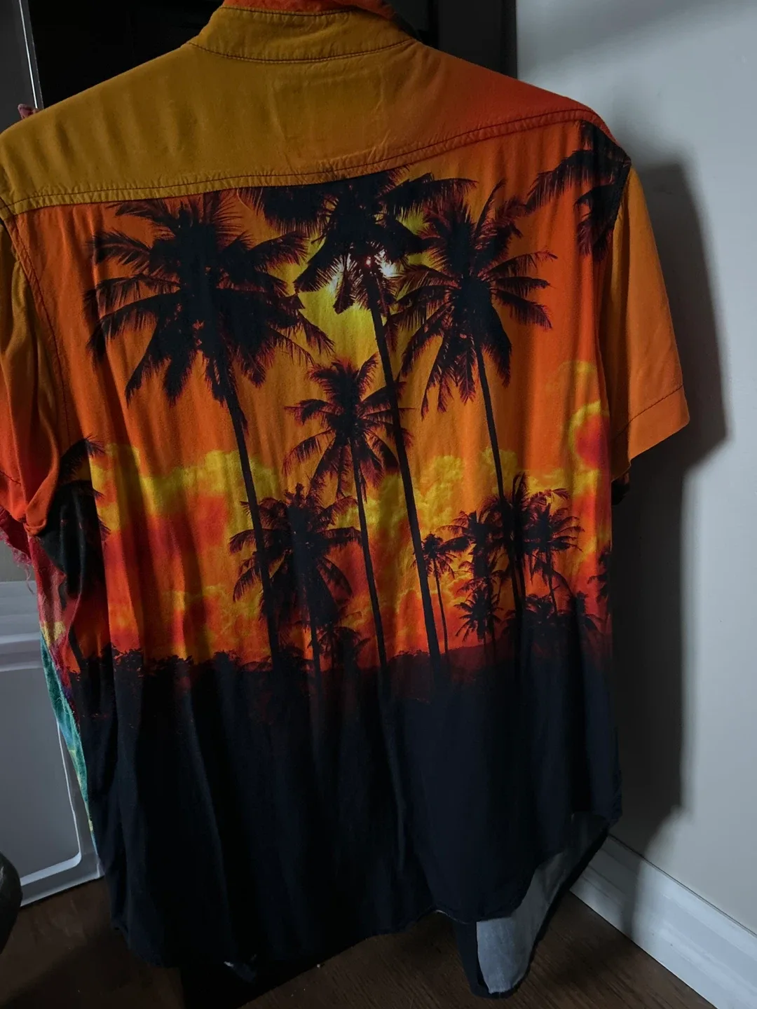 Zoo York Palm Tree Button-Up Shirt - Size M image indicator(3)