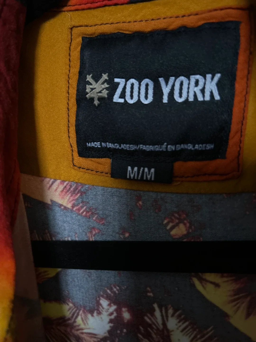 Zoo York Palm Tree Button-Up Shirt - Size M image indicator(2)