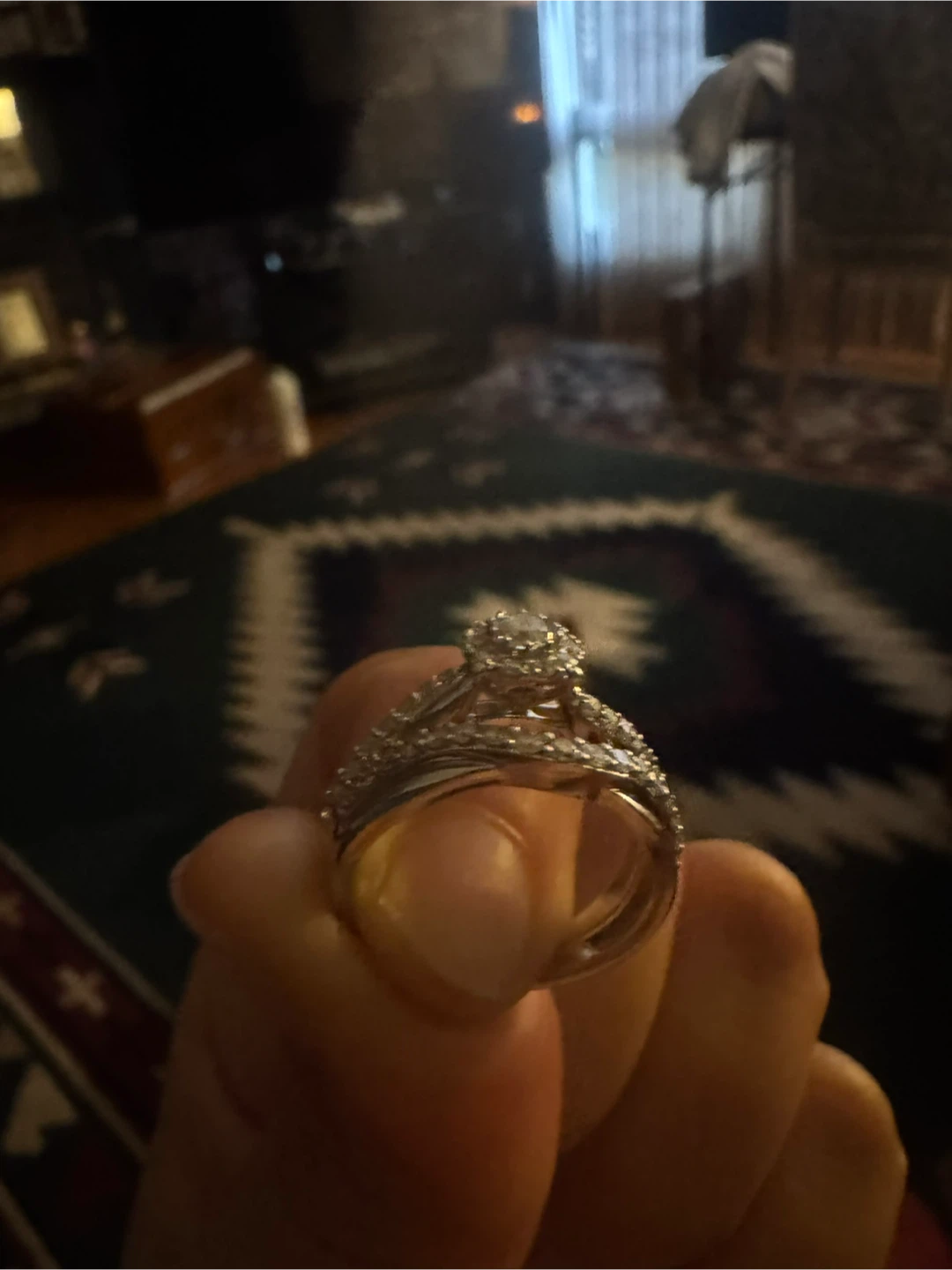 Diamond Wedding Ring Set - photo 2