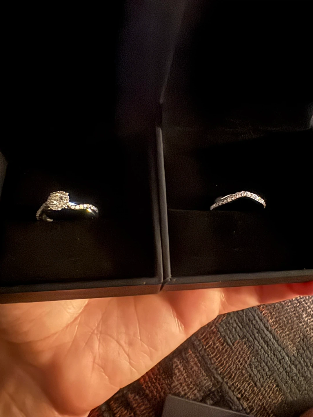 Diamond Wedding Ring Set - photo 4