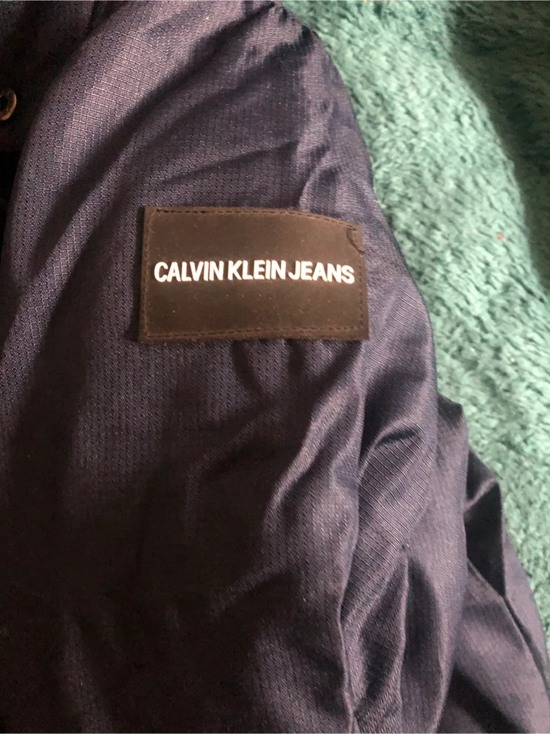 Calvin Klein Jeans XL/TG (18/20)Navy Jacket image indicator(3)